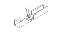 Suspensor para Cabo de Aço 1/8”
