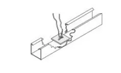 Suspensor para Cabo de Aço 1/8”